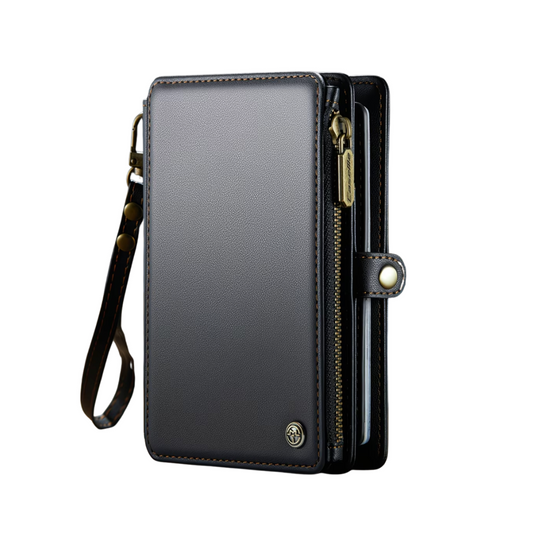 RFID Blocking Multi-Pocket Travel Wallet