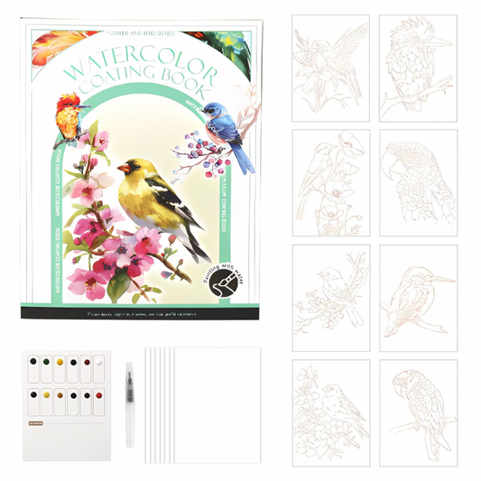 16-Piece Watercolour Painting Set